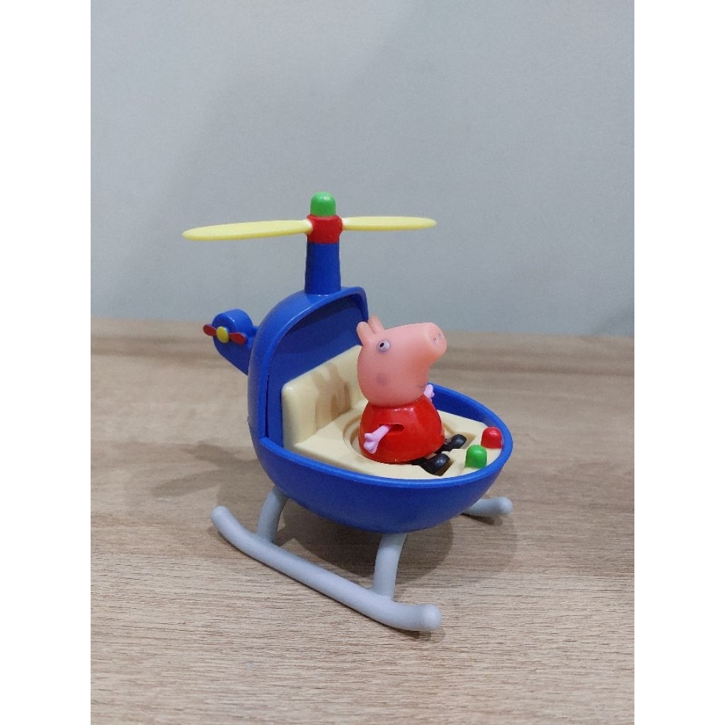 Peppa Pig Figure Little Helicopter Toy Peppa Pig Hasbro