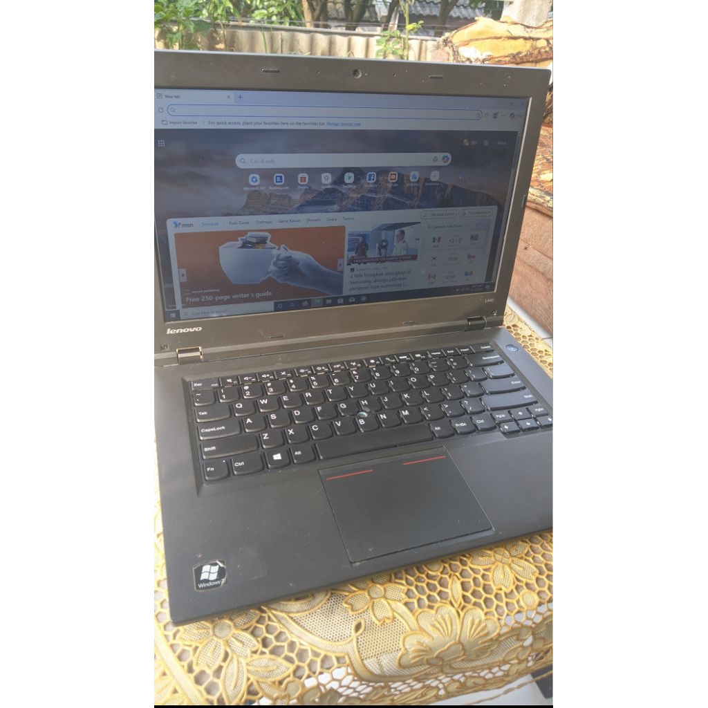 laptop lenovo Thinkpad l440 batre baru