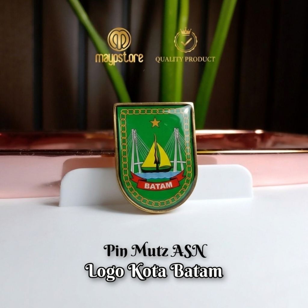 Pin Mutz ASN Lambang Kota Batam | Pin Logo Pemkot Batam
