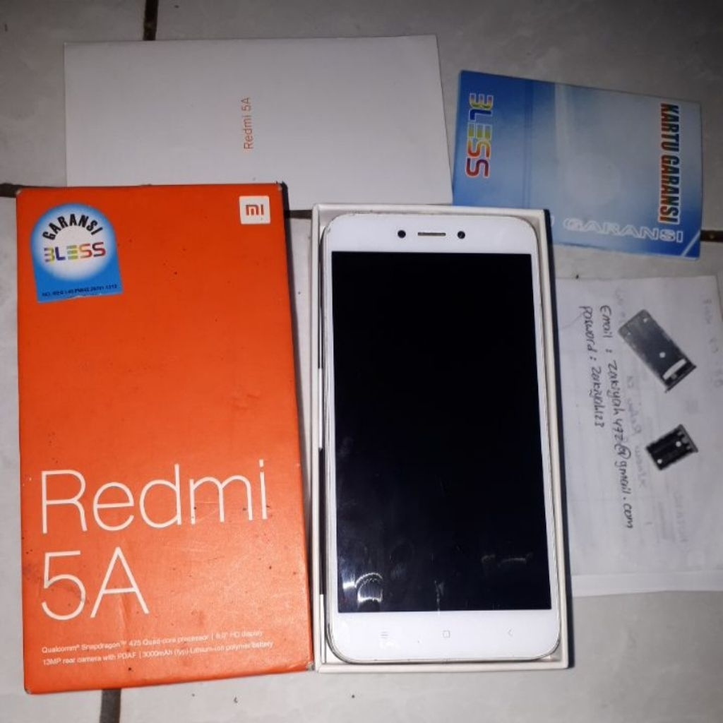 redmi 5a minus baca deskripsi