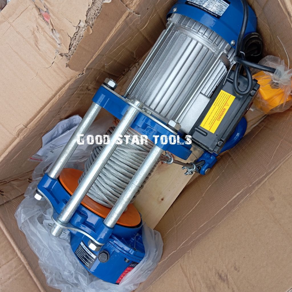 ELECTRIC WHINCH HOIST ORIGINAL WEKA 1200 KG WIRE HOIST ELECTRIC KATROL
