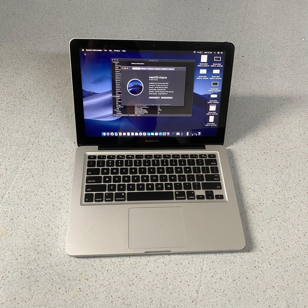 MacBook Pro 13 inch Mid 2012 + SSD + HDD