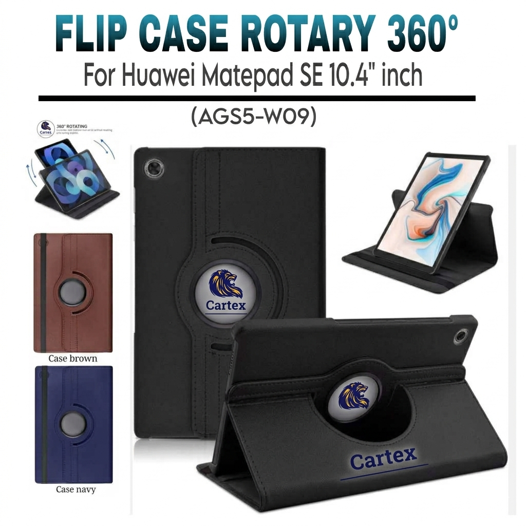 Case Rotary Huawei Matepad SE 10.4 2022 \ case huawei matepad se 10.4 / casing huawei matepad se 10.