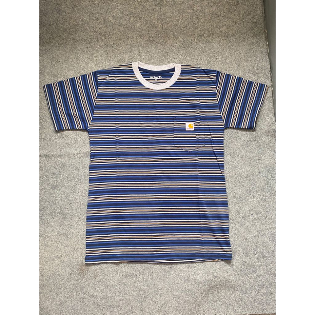 [LAST STOCK] Free Shipping~ Kaos Salur Carhartt Navy/Dongker