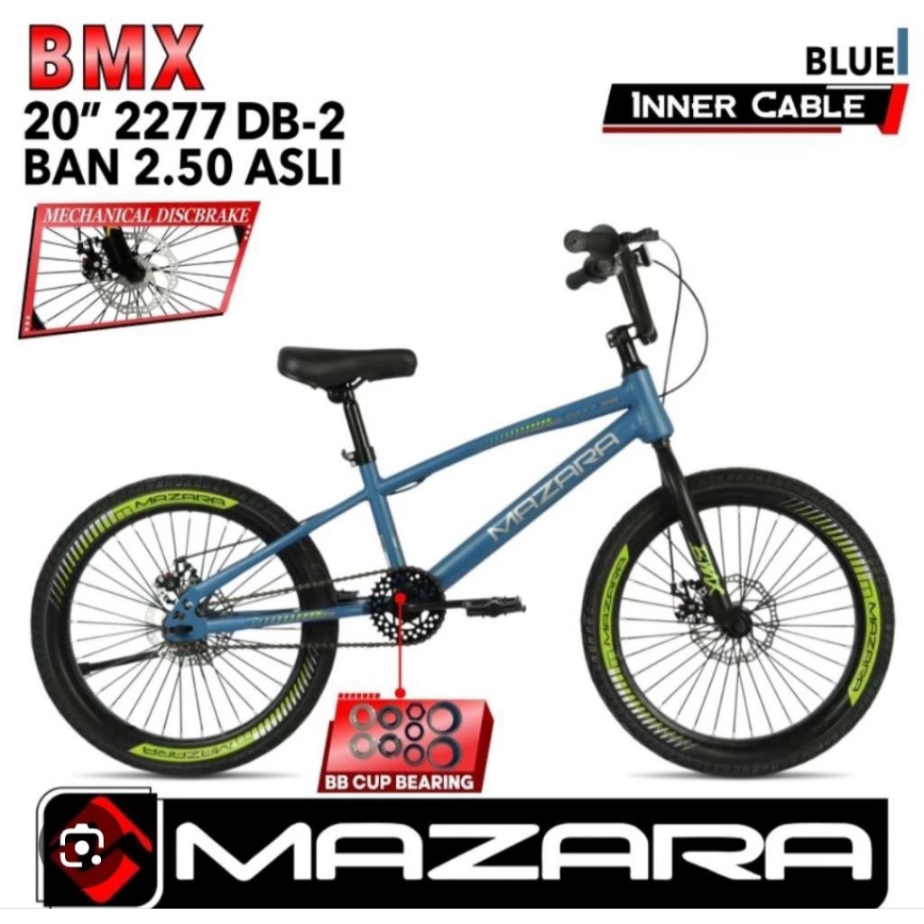 SEPEDA ANAK BMX MAZARA BY PACIFIC 20 INCH REM CAKRAM NEW