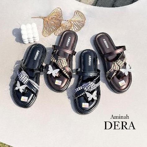 Aminah - Dera Sandal Wanita Kekinian Empuk dan Lucu
