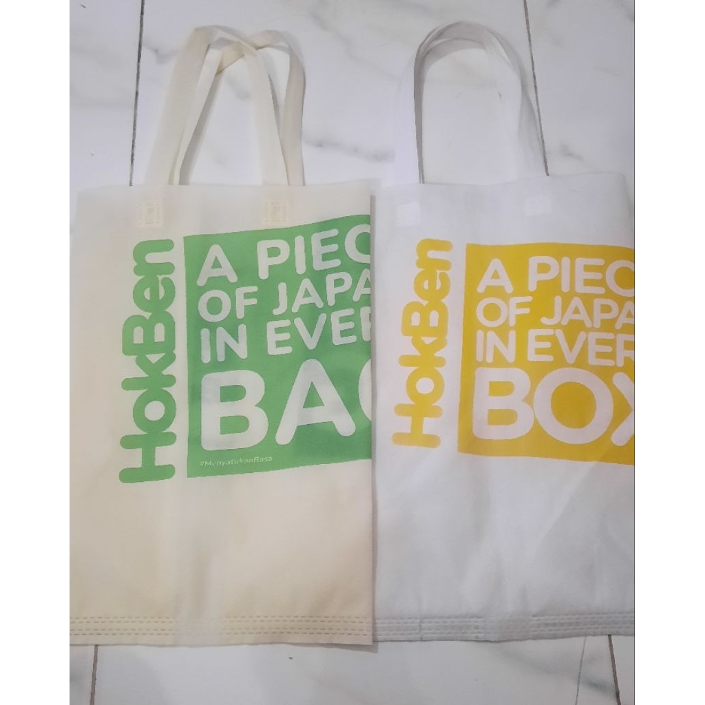 tote bag reusable bag hokben