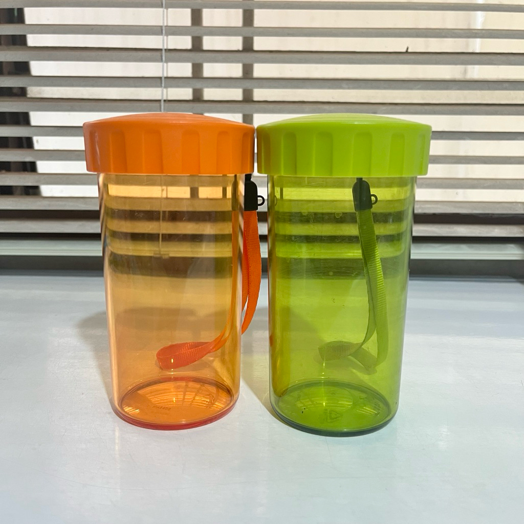 Preloved Tupperware Small Drinking Flask Tumbler Botol Minum