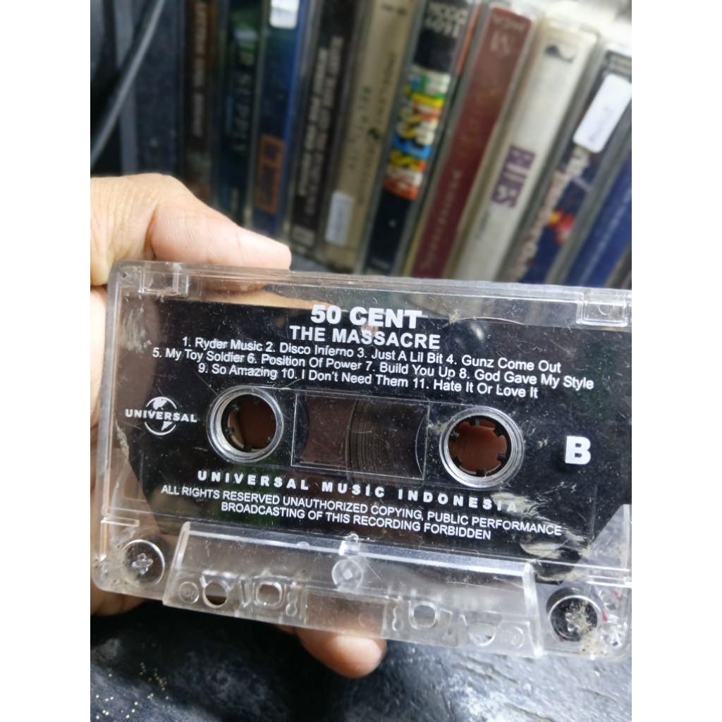kaset 50 cent The massacre (No cover)