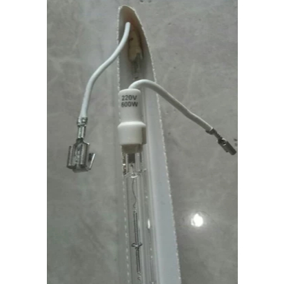 LAMPU PEMANAS CURING SABLON ATAU HEATER LAMP MESIN FOTOKOPI IR 5000 220V 600W