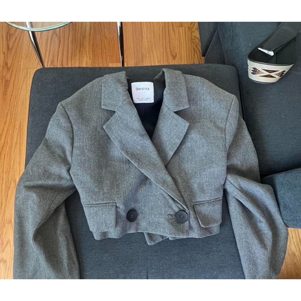 Bershka Cropped Blazer