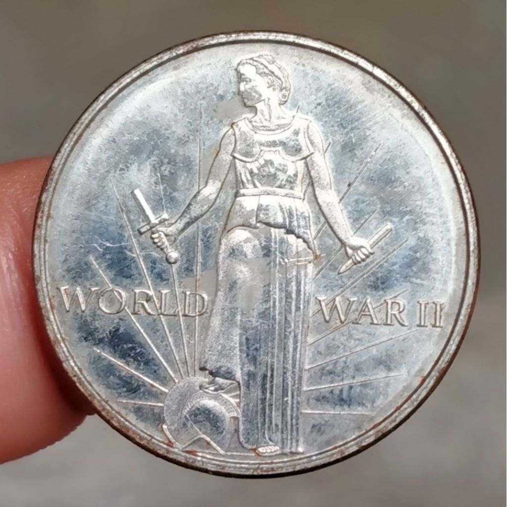 Koin Token Amerika Serikat Museum Perang Dunia II