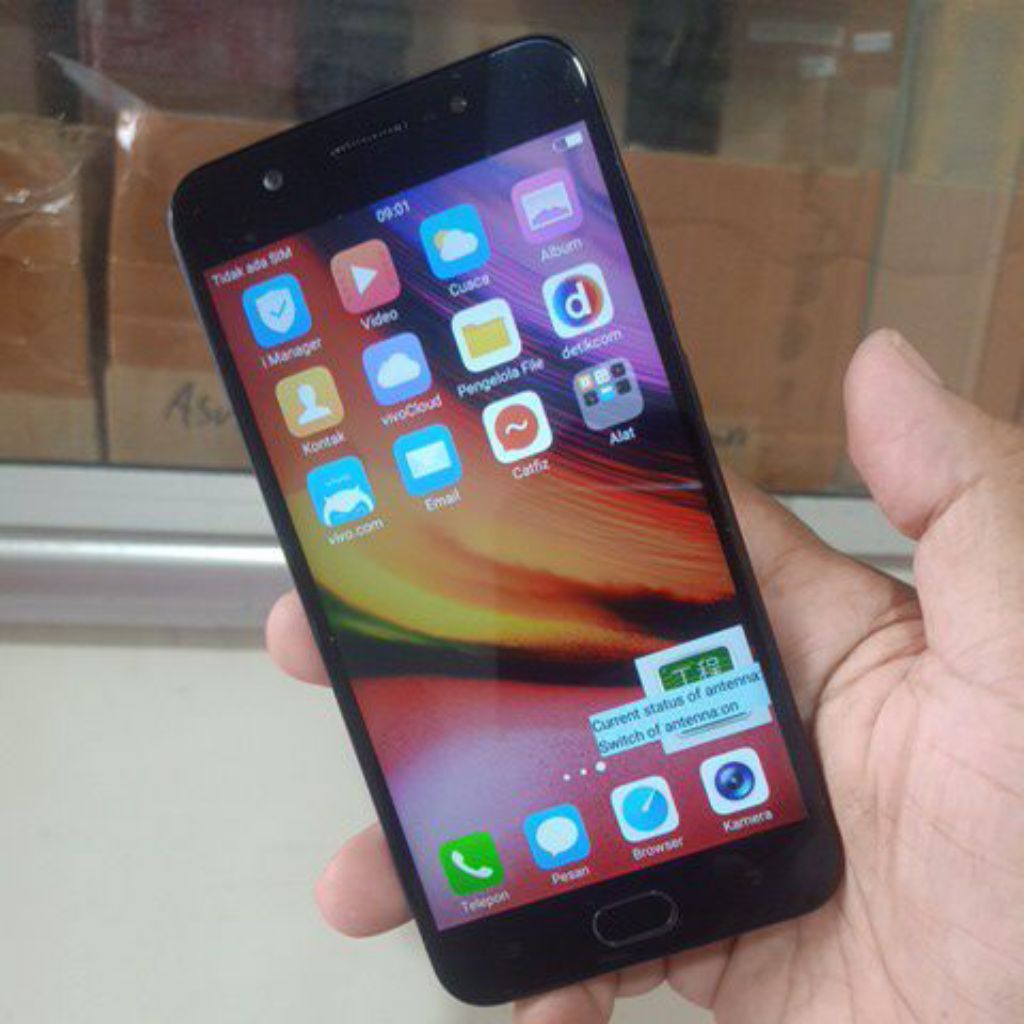 LCD TOUCHSCREEN + FRAME VIVO Y69 1714 FINGERPRINT NORMAL TINGGAL PASANG SESUAI GAMBAR GARANSI ( MESI