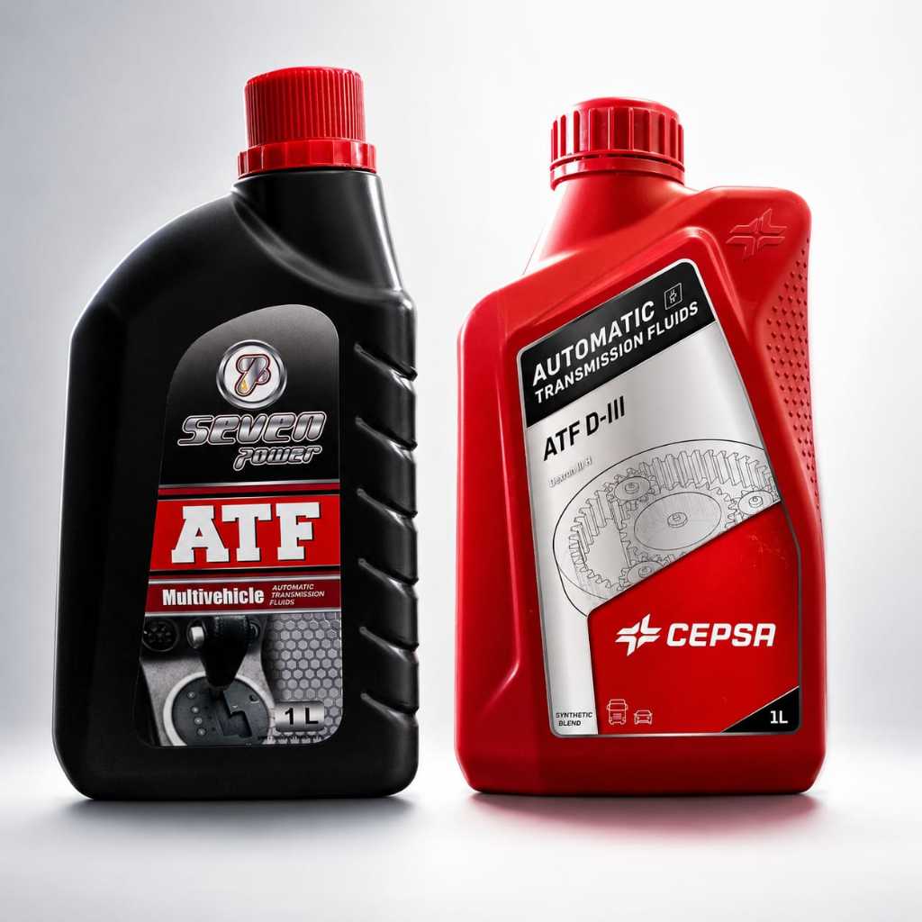Oli Transmisi Matic Non CVT CEPSA - Seven Power ATF MV ATF D-III DEXRON-III Multi-Vehicle 1L