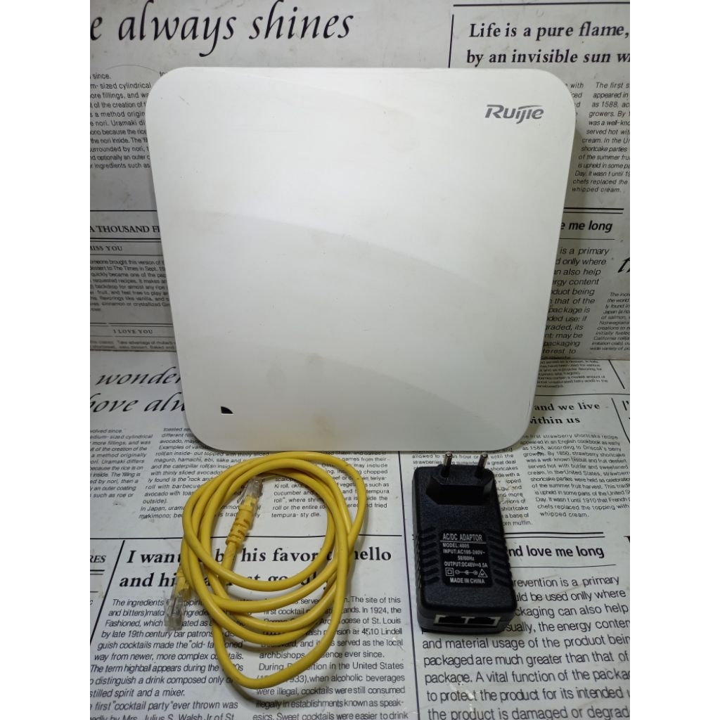 ROUTER OUTDOOR RUIJIE RG-AP810-L V.1_TESS NORMAL UNIT+ADAPTOR