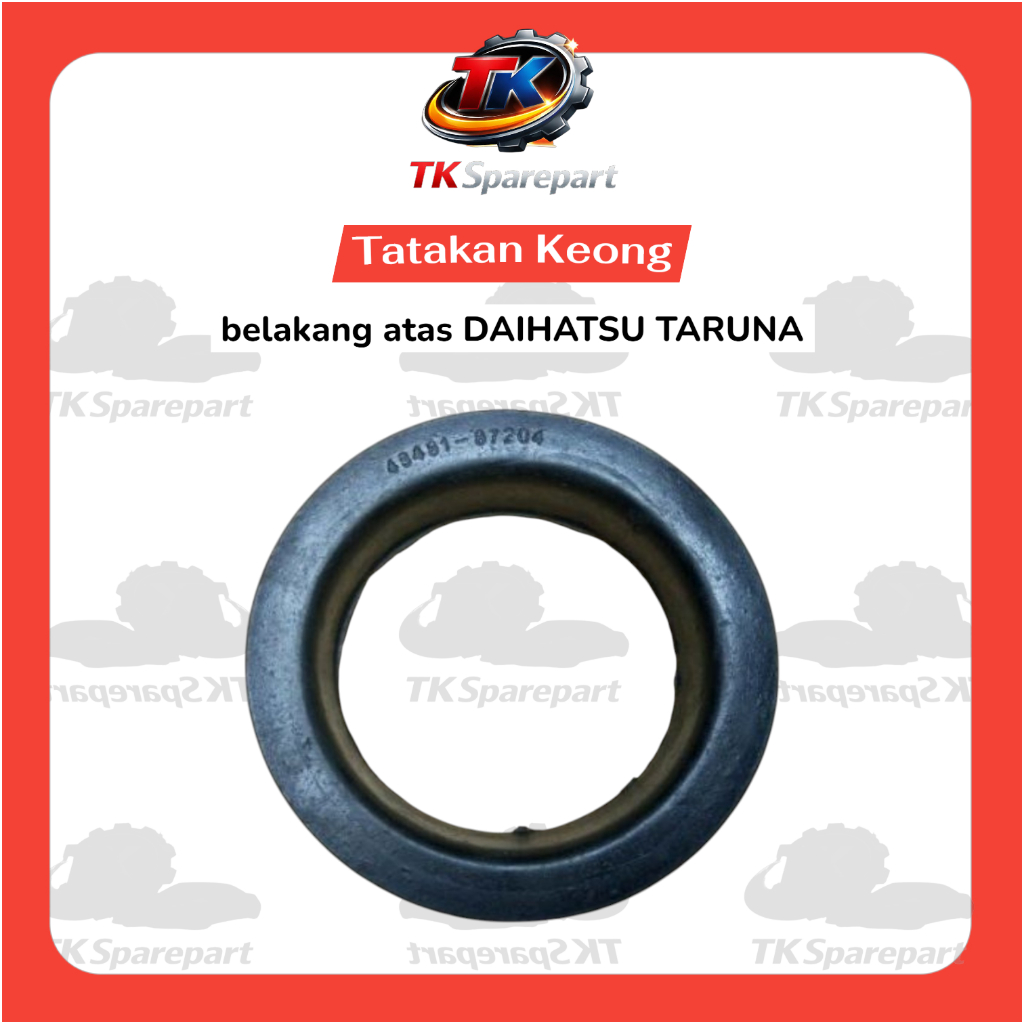 Karet Tatakan Per keong Spiral Tebal Belakang Atas Mobil Taruna