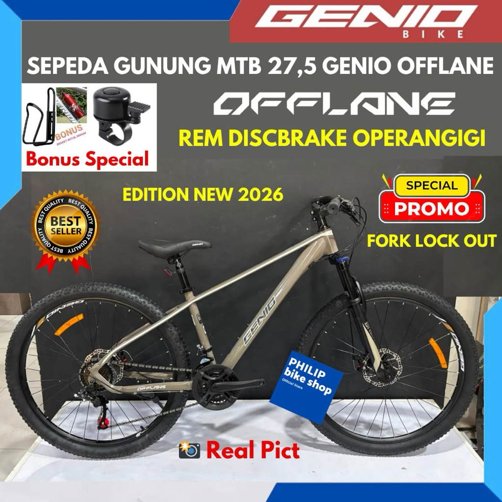 Sepeda Gunung MTB 26 27.5 Genio Offlane Salzburg SS42 M3411 M703 By Unitedbike Terbaru