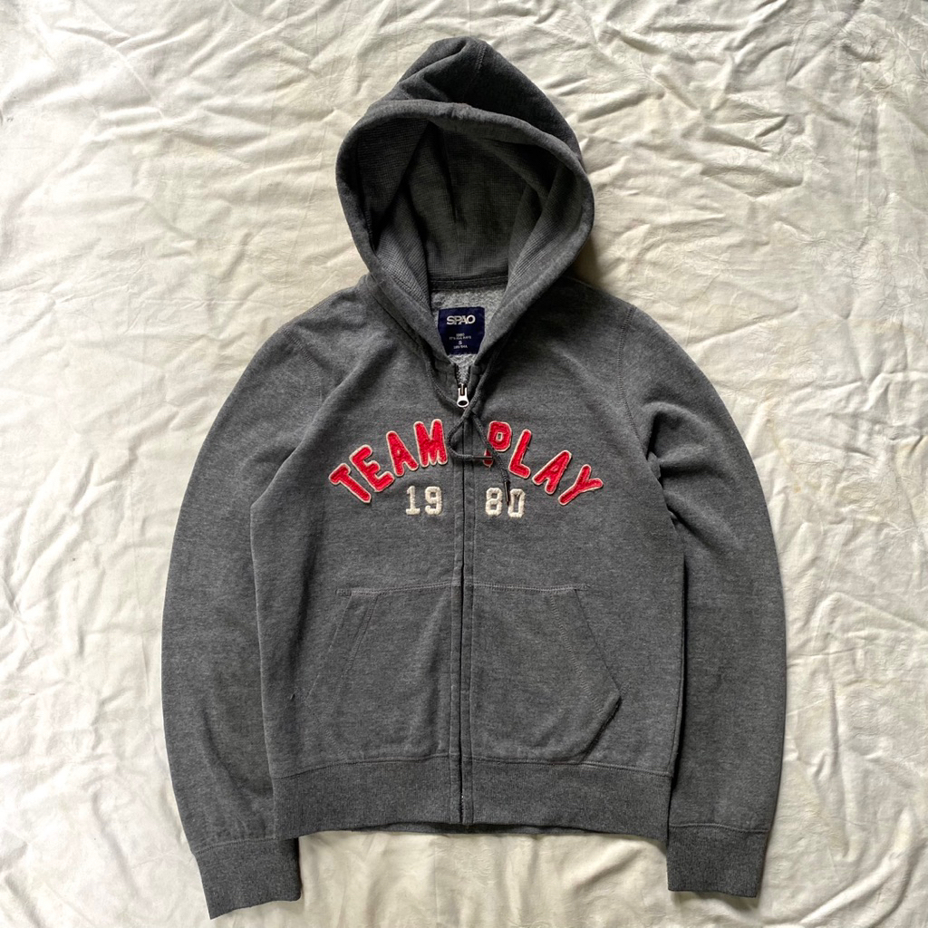 Spao TP Grey Hoodie scnd prlvd original Hoodie abu abu