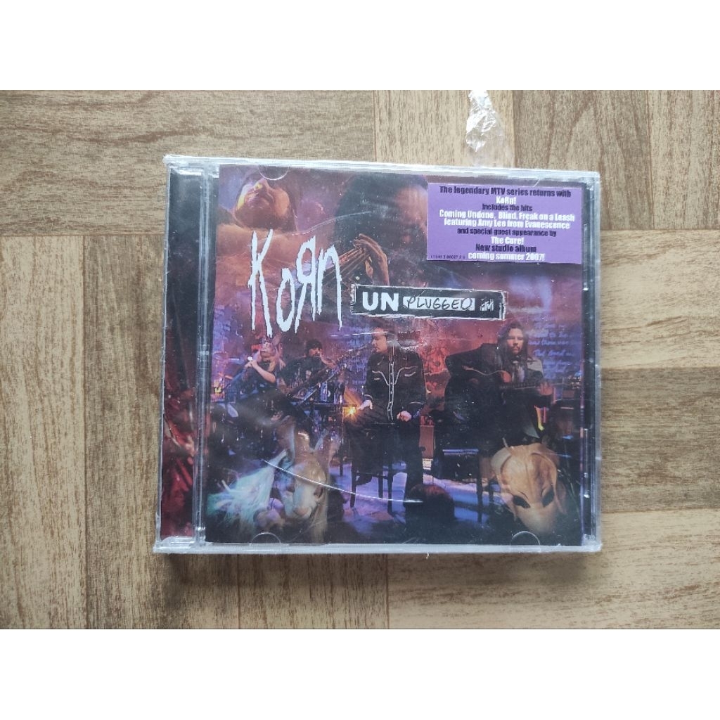 CD KORN mtv unplugged