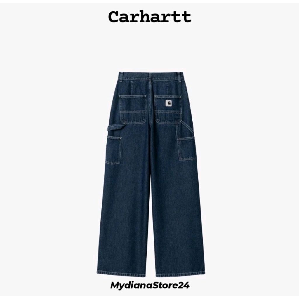 CARHARTT  WOMEN'S - CARHARTT WIP JENS PANT - STONE WASHED
