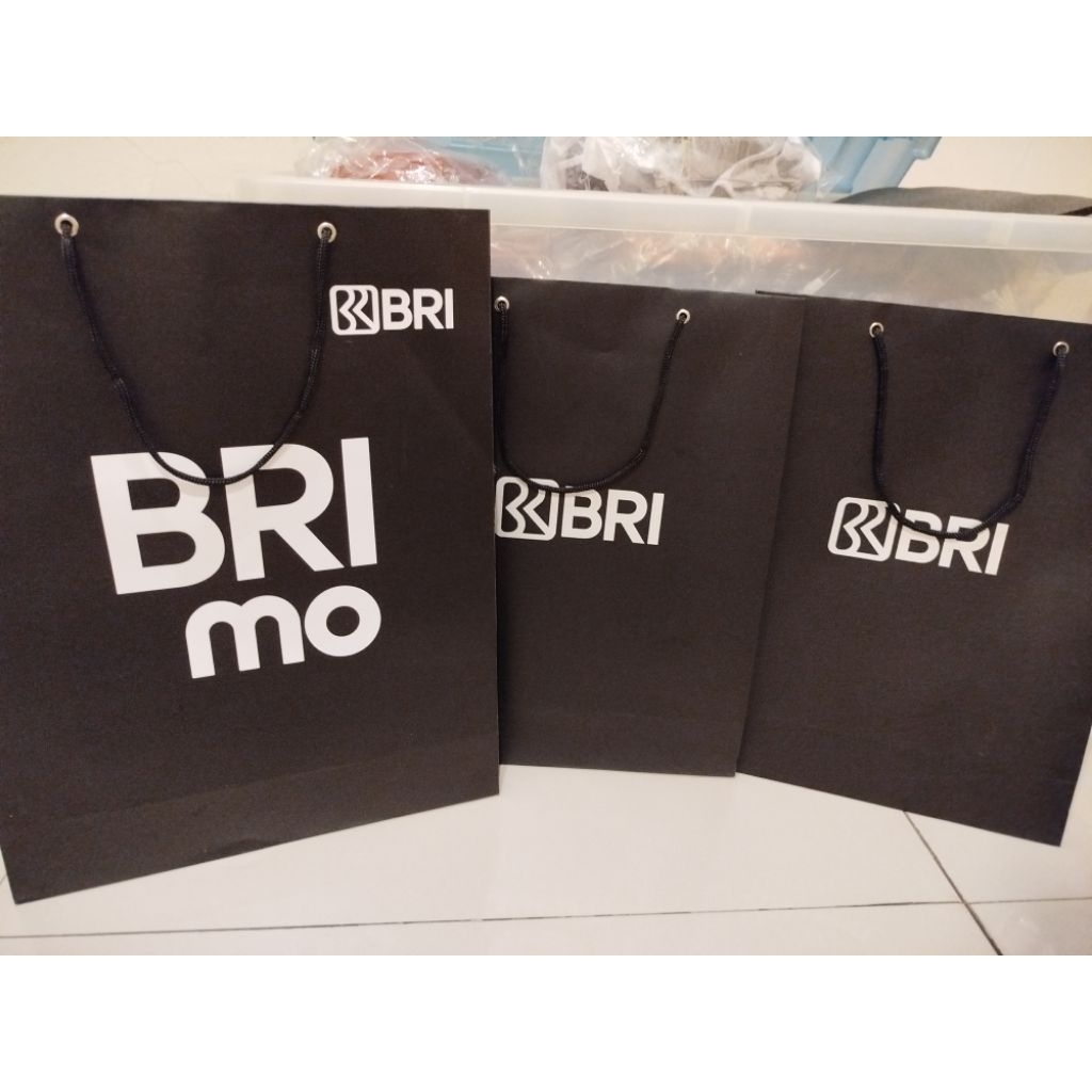 paperbag bri paperbag bank souvenir bank paperbag gift prioritas bank