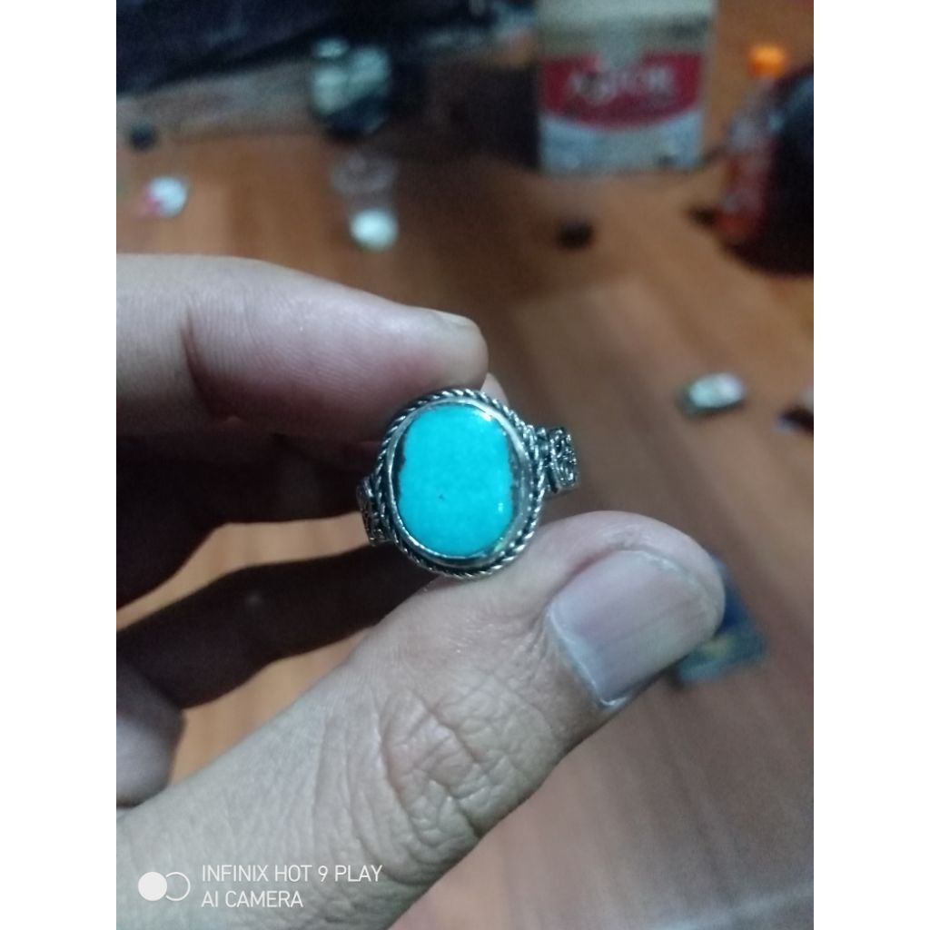 Natural Batu Akik Pirus Persia ( iran )