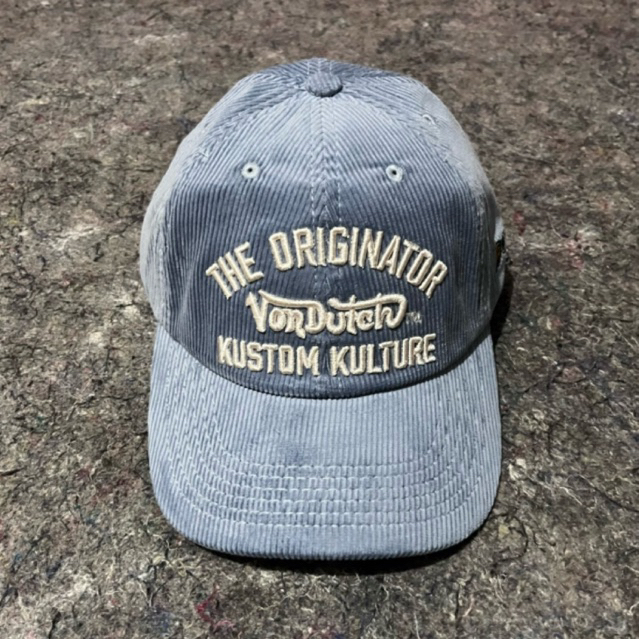 Von Dutch Hat Corduroy Blue