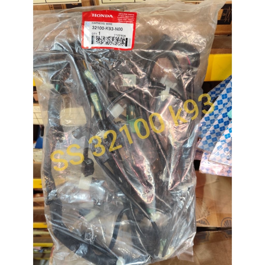 harness wire kabel body bodi mesin tengah badan skopi scoopy esp donat 2017 2018 2019 origional 3210