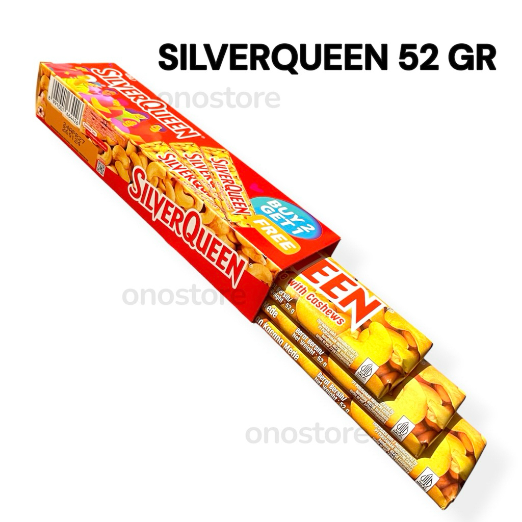 Silverqueen 52 gram Kemasan Buy 2 Get 1 Free