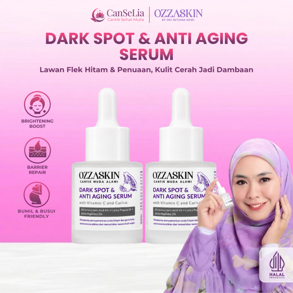 OZZASKIN Dark Spot & Anti Aging Serum by Oki Setiana Dewi