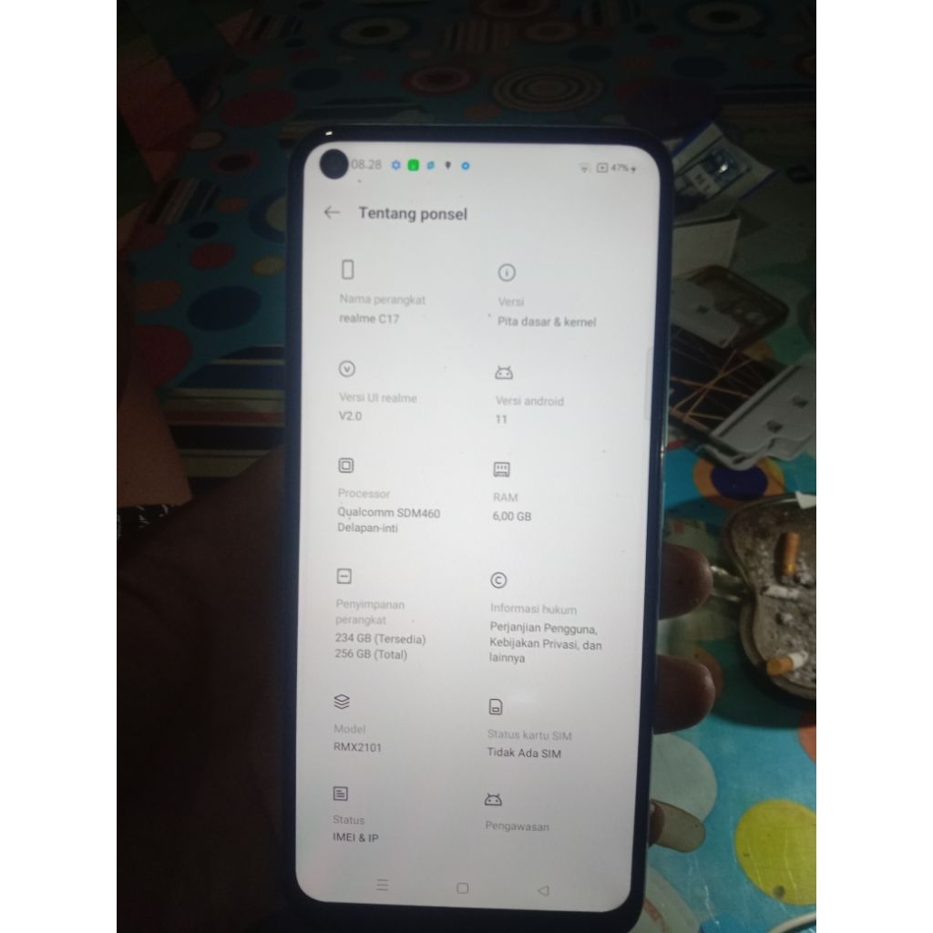realme c17 6/256