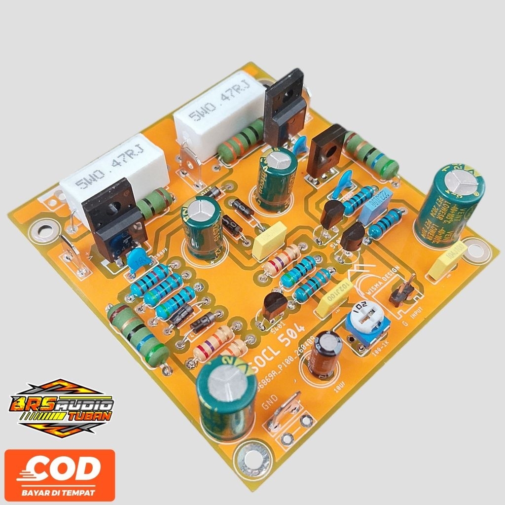 Kit Driver Super OCL 504 SOCL 504 Pcb Dobel Layer