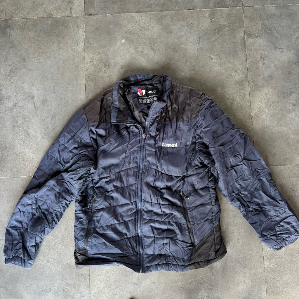T-Buc Navy Puffer Jacket Man