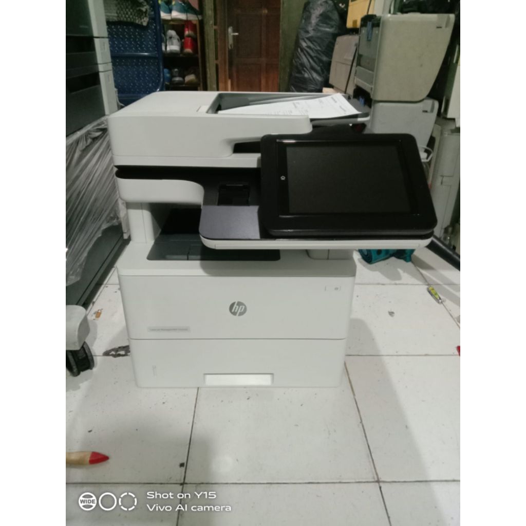 printer hp LaserJet managed mfp E52645 fotocopy 4F multifungsi