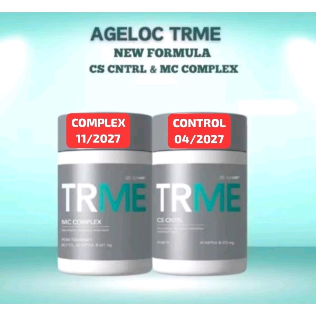 SEPASANG KAPSUL DIET CONTROL COMPLEX TWS V2 TRME TR ME