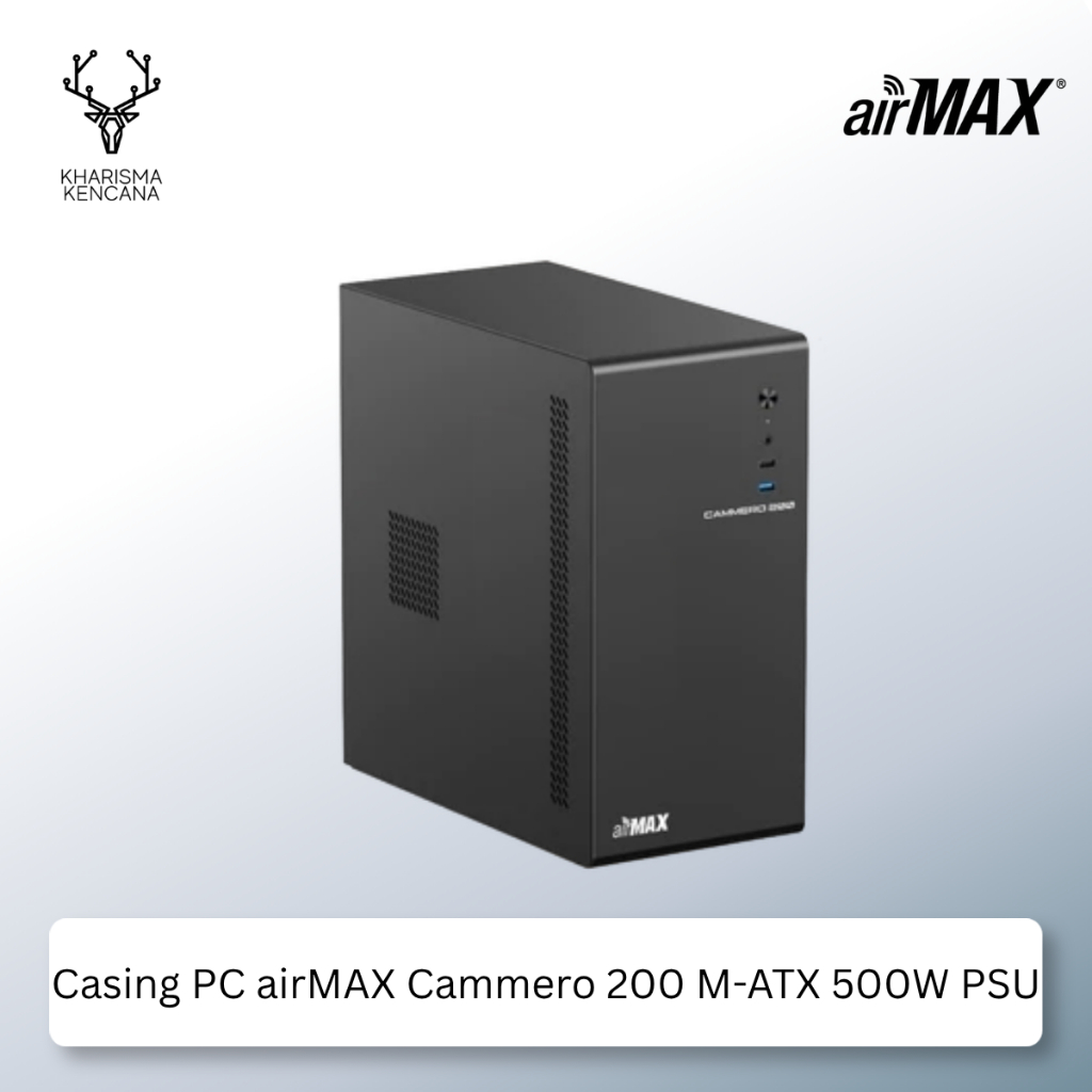 Casing PC airMAX Cammero 200 M-ATX 500W PSU