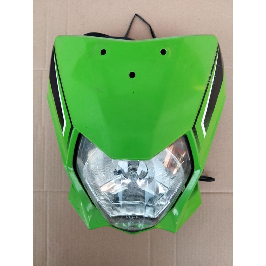 batok lampu depan headlam set spidometer KLX bf KLX D-Tracker original second bekas