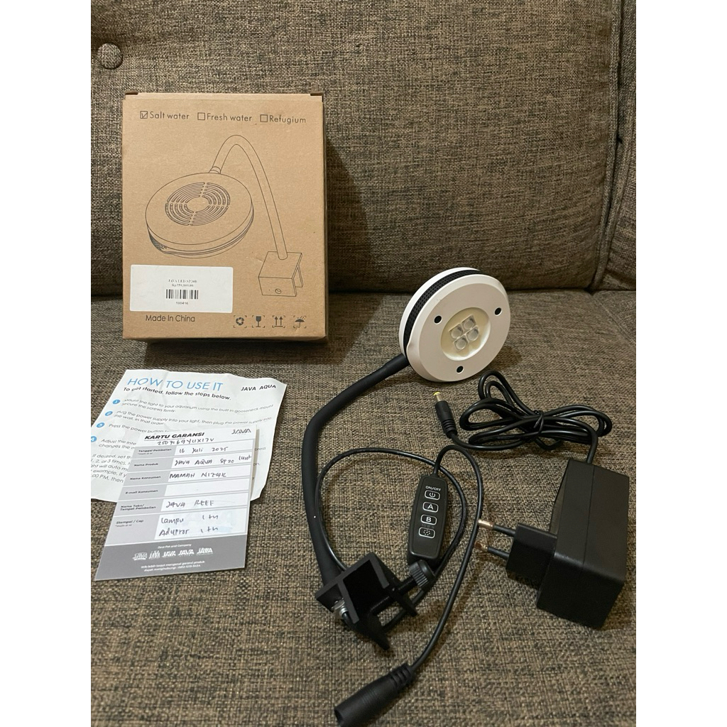 SP20 LED Aquarium Light 20watt Lampu Aquarium Laut