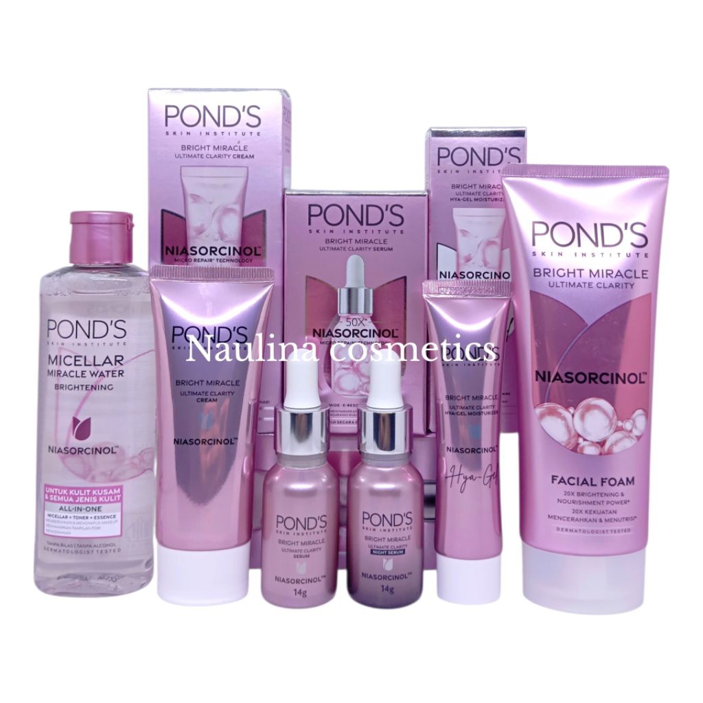 Ponds Paket Skincare Lengkap dengan Niacinamide Mencerahkan Kulit