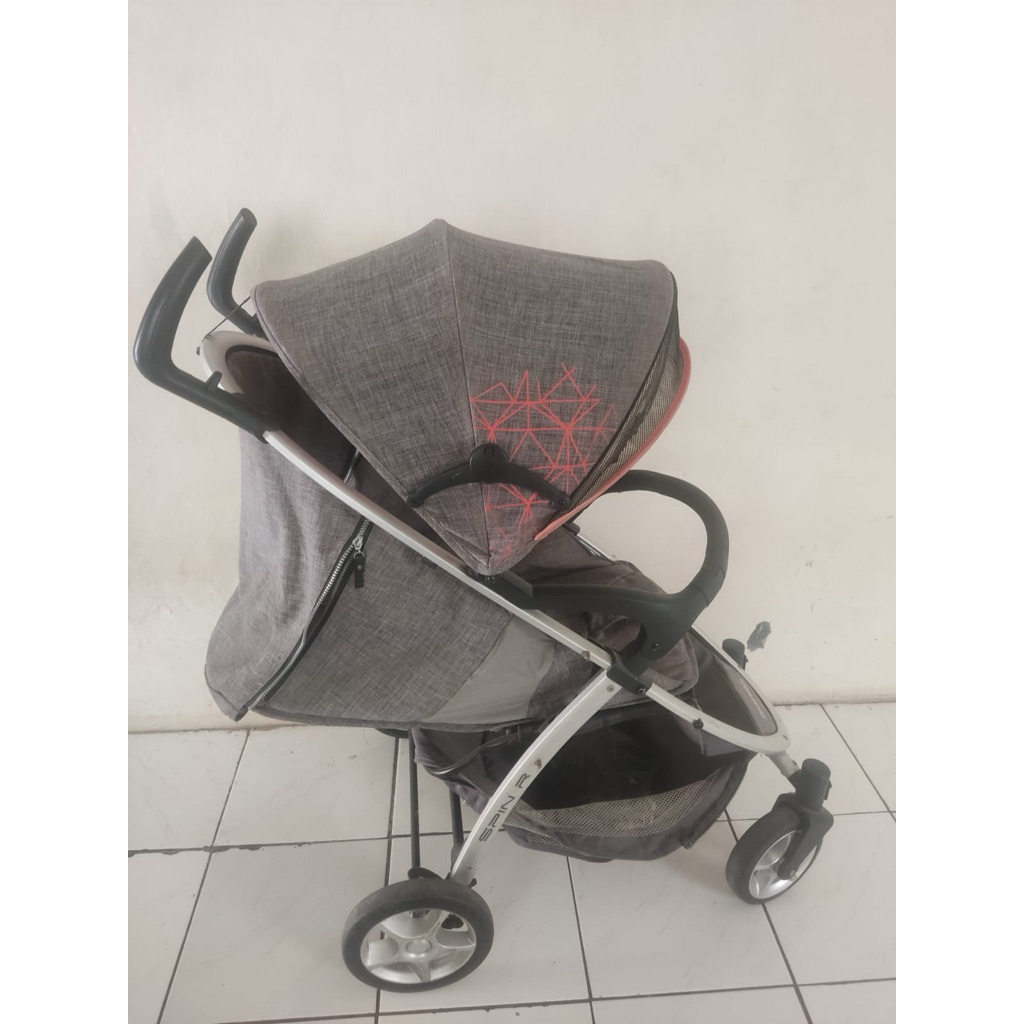 Stroller Bayi Cocolatte Spin Reversible Bekas Original Kereta Dorong Bayi Lipat Baby Stroller Second