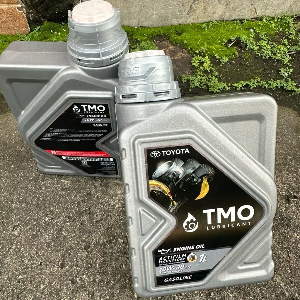Oli Mesin TMO 10W-30 Scan Barcode QR O8880-85986 1Liter Produk Asli Toyota