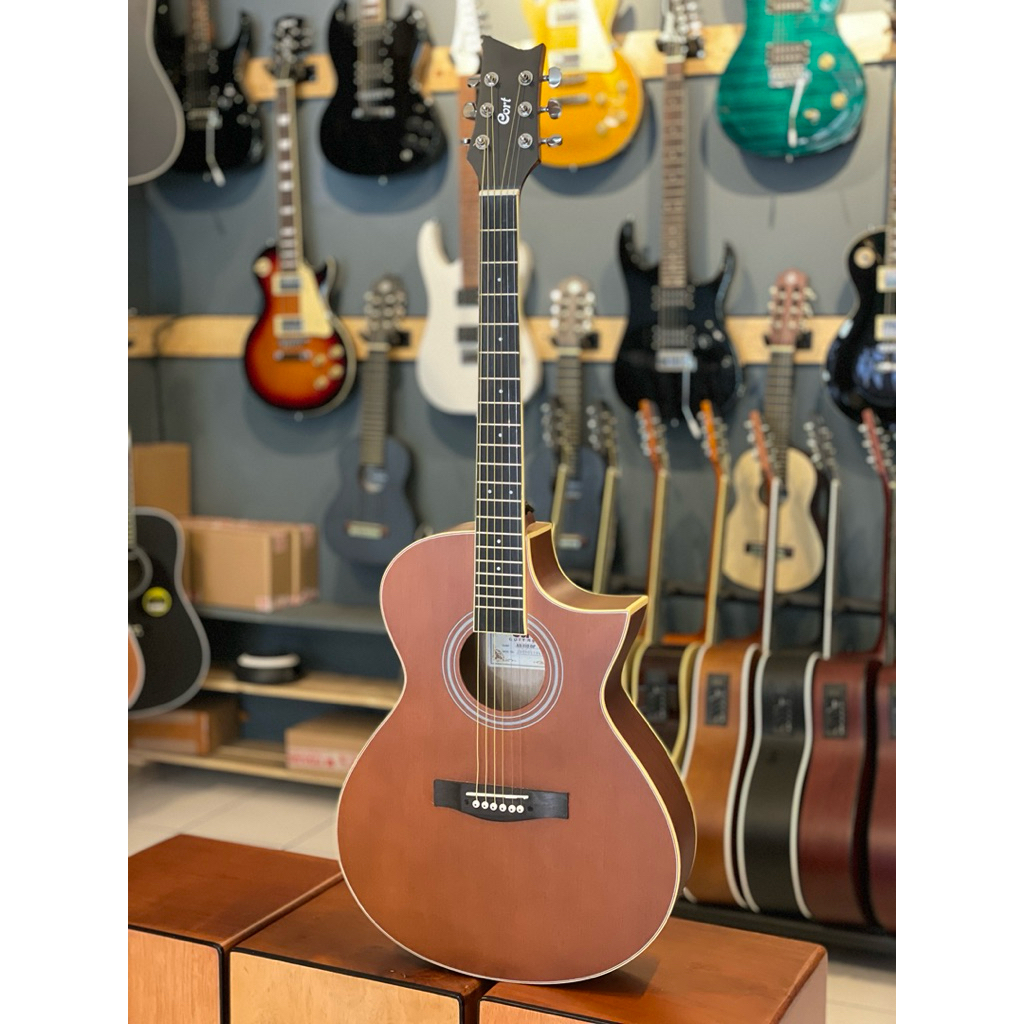 Gitar Akustik elektrik cort