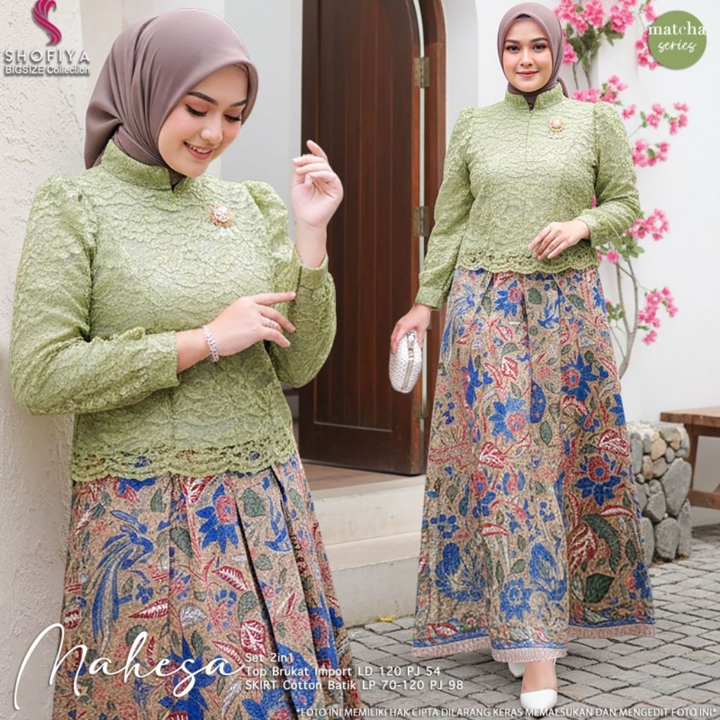 Brokat gamis Mahesa By Shofiya
