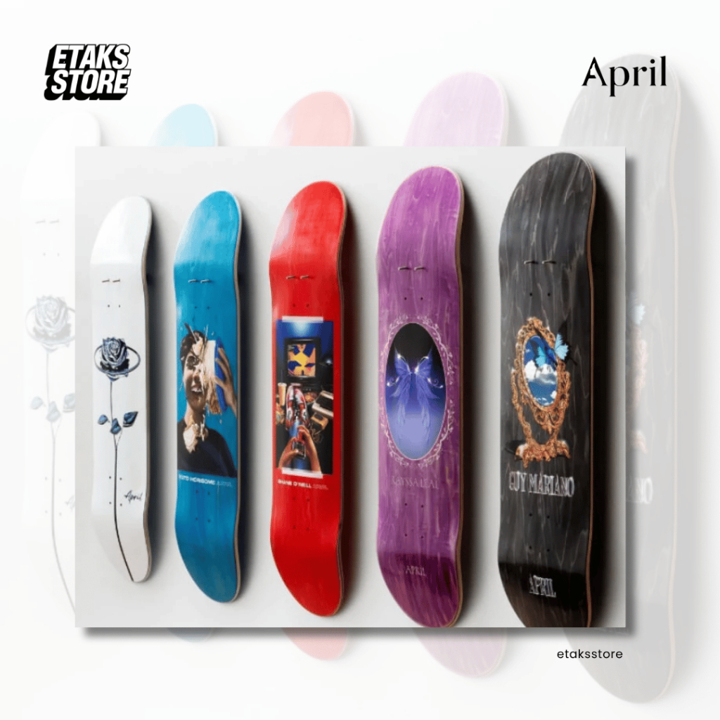 Papan April Skateboard Spring Summer 26 | Skateboard Deck | Skateboarding | Etaks Store