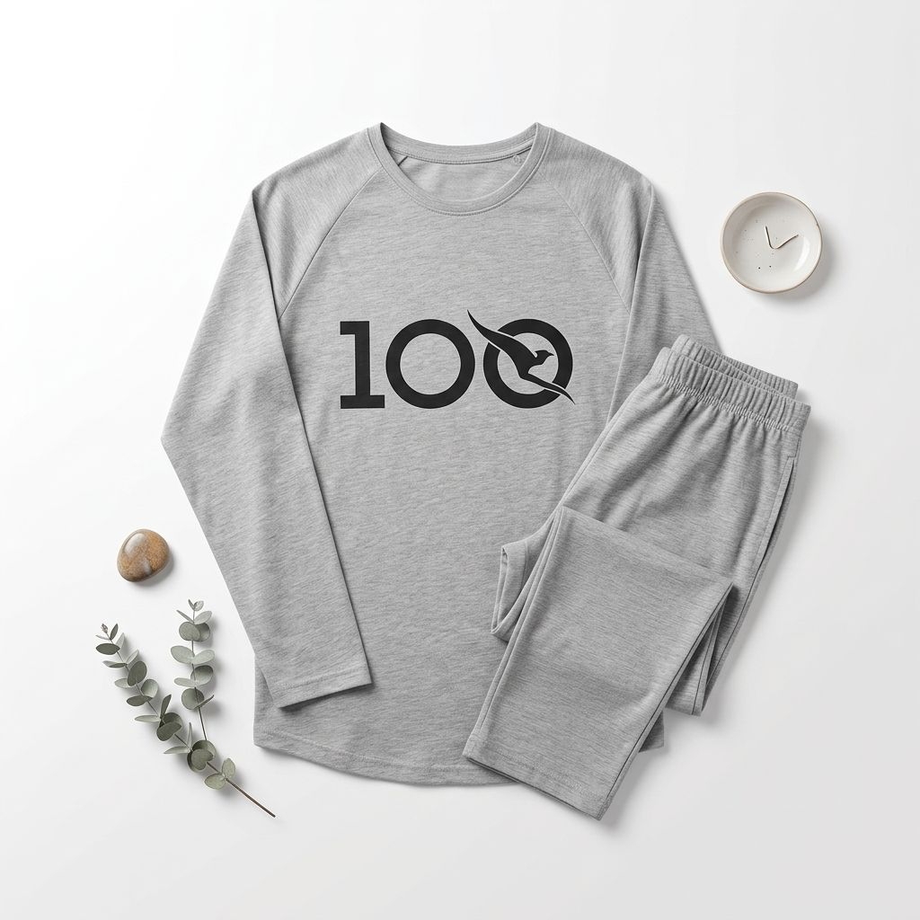Pajamas Piyama Tidur Qantas 100 Unisex