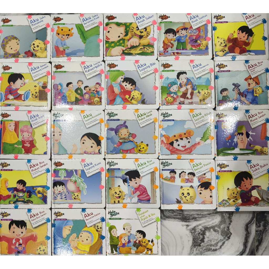 buku halo balita preloved
