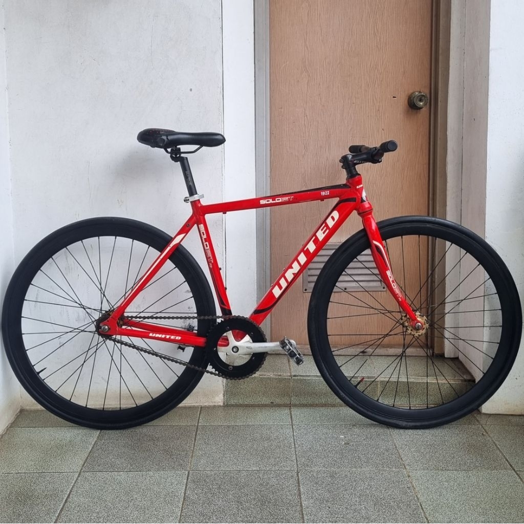 fullbike fixie soloist 72 alloy sz 50. doltrap. second