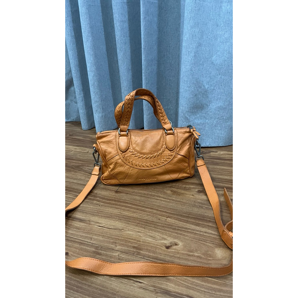 tas leabiskind orange like new preloved