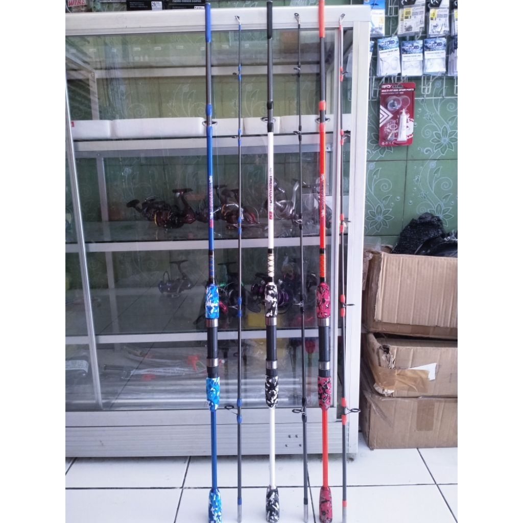 joran fiber katana sda 210 dan katana tarantula 210