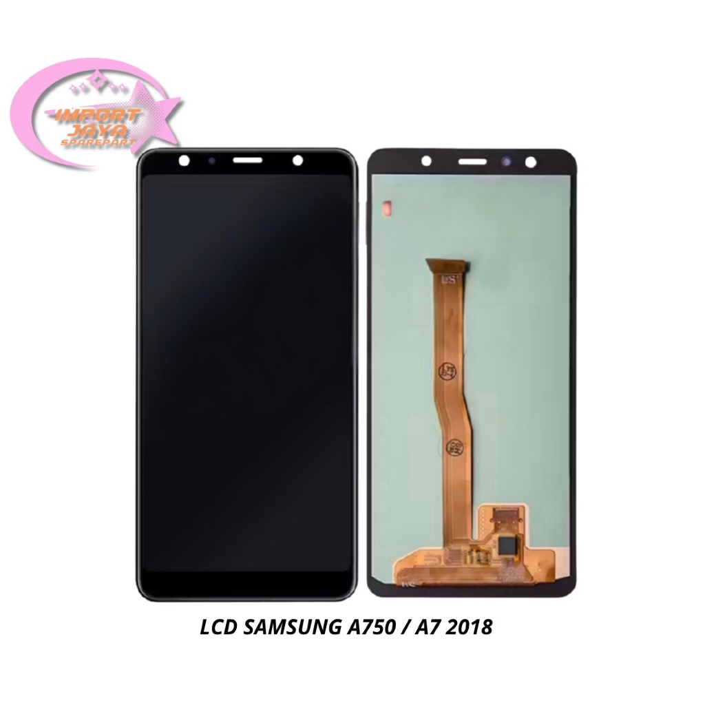 [ORIGINAL] LCD SAMSUNG A7 2018 / A750 ORG - LCD FULLSET